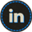 Hover LinkedIn icon